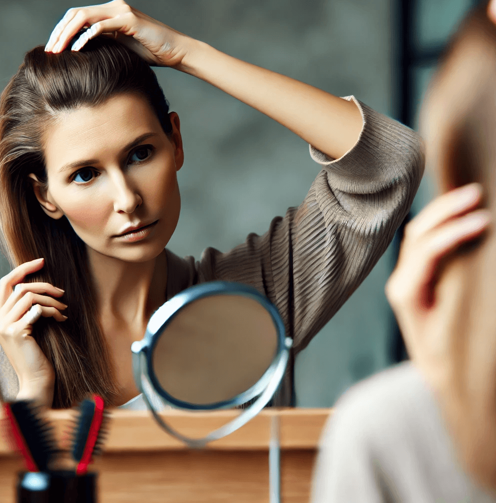 Hair loss image